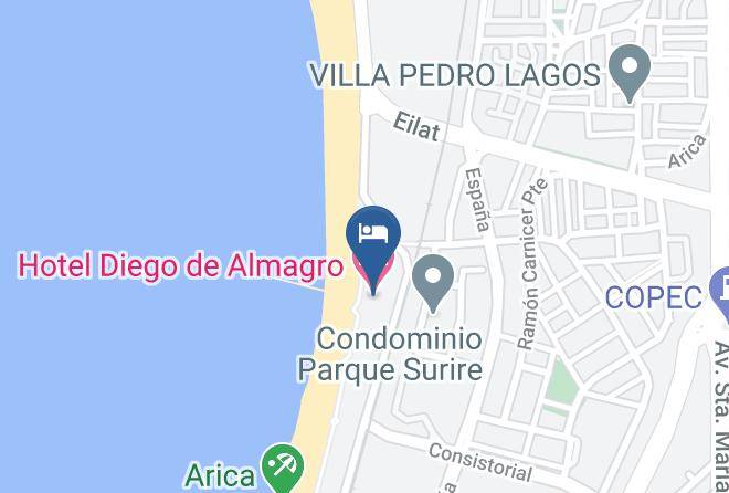Arica Province - Hotel Diego De Almagro Maps