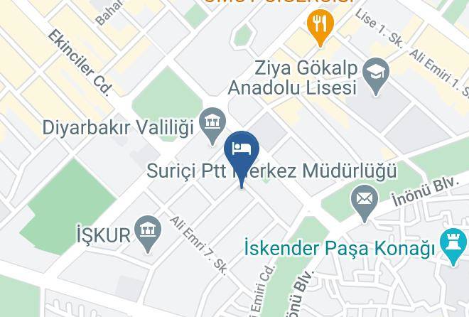 Yenisehir - Dies Otel Maps
