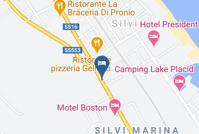 Teramo - Diesse Hotels Srl Maps