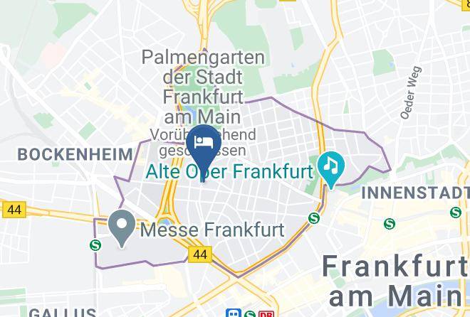 Frankfurt Am Main - Dieter Golz Hotel Pension Maps