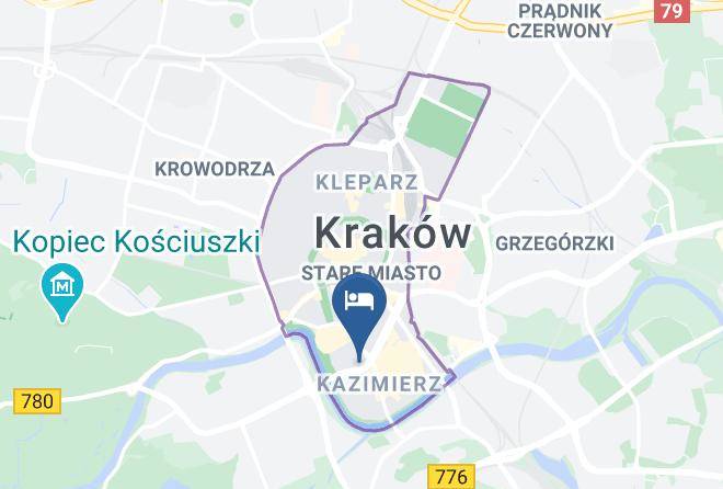 Cracow - Dietla 32 Residence Maps
