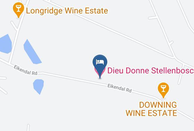 Cape Winelands - Dieu Donne Stellenbosch Maps