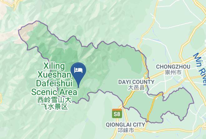 Chengdu - Diexiangxi Hot Spring Hotel Maps