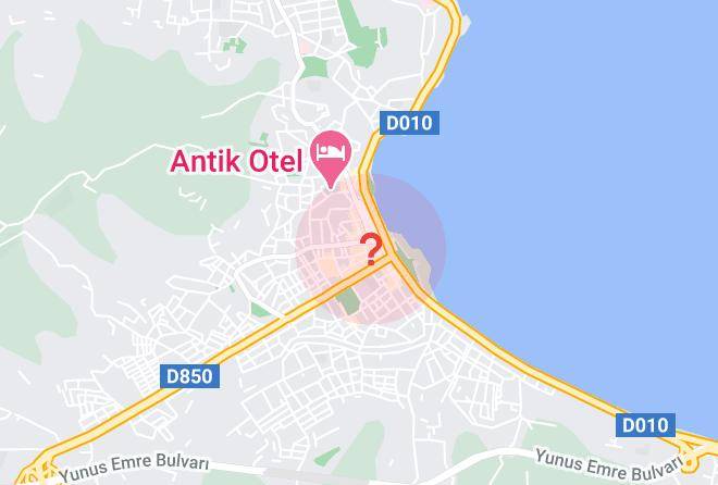 Unye - Difana Hotel Maps