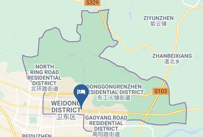 Pingdingshan - Dijing Express Hotel Maps