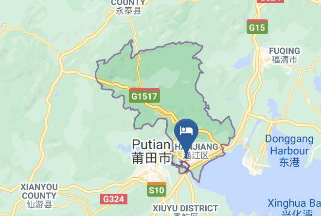 Putian - Dijinglanwan Hotel Maps