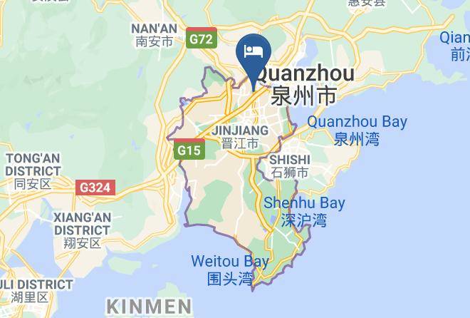 Quanzhou - Dika Hotel Maps