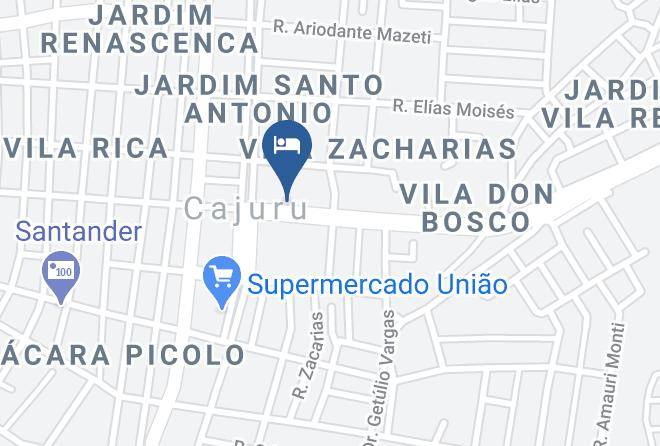 Cajuru - Dikas Hotel Maps