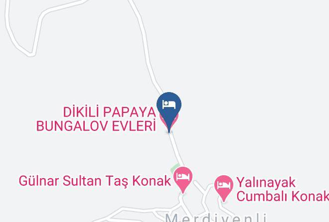 Dikili - Dikili Papaya Bungalov Evleri Maps