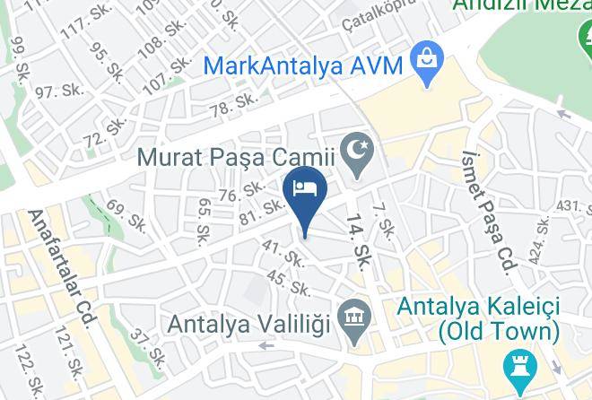 Muratpasa - Dilara Hotel Maps
