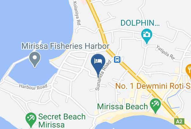 Galle - Dilara Resort Maps