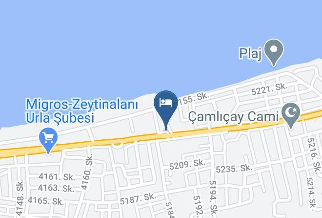 Urla - Dilara Tatil Koyu Maps