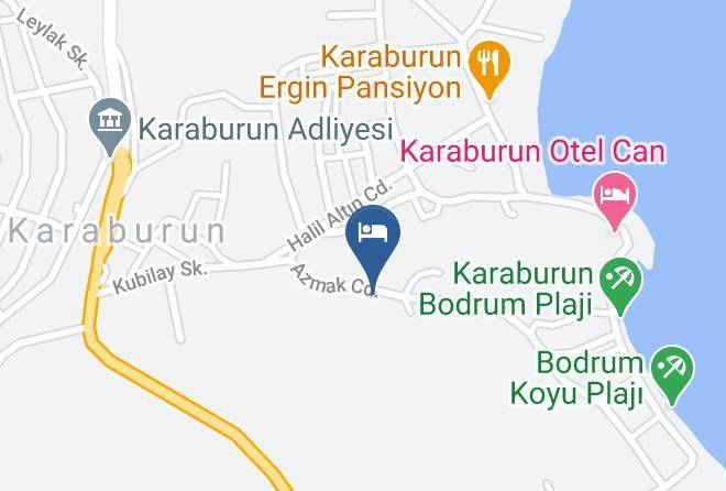 Karaburun - Dilek Agaci Butik Otel Karaburun Maps