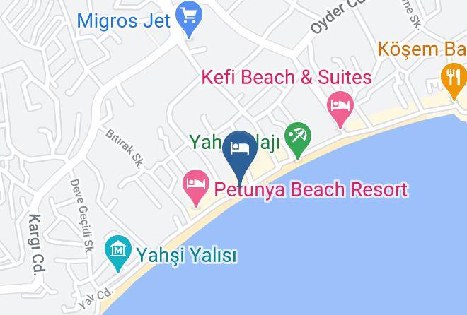 Bodrum - Dilek Agaci Otel Maps