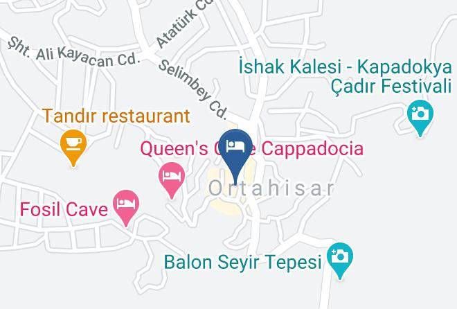 Urgup - Mahzen Queen's Cave Hotel Maps
