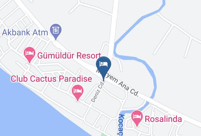Menderes - Dilek Otel Maps