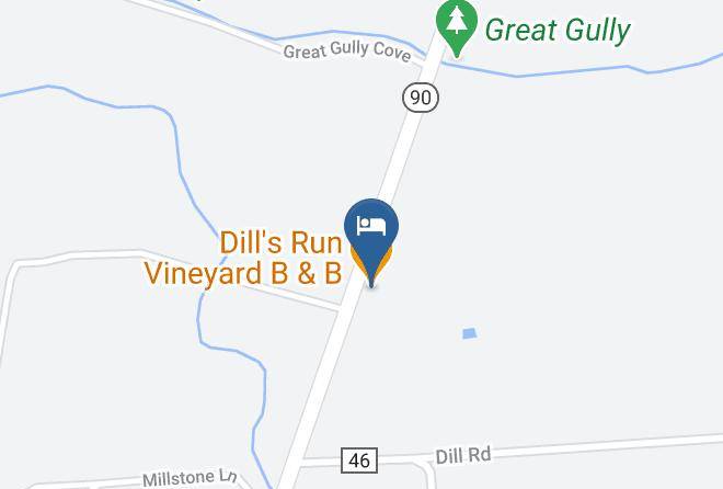 Cayuga - Dill's Run Vineyard B & B Maps