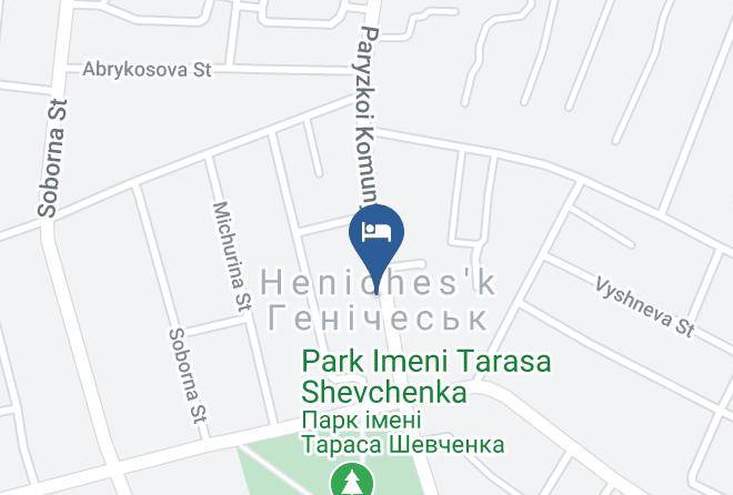 Henichesk Raion - Dim Vidpochynku U Zakharycha Maps