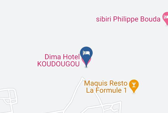Boulkiemde - Dima Hotel Maps