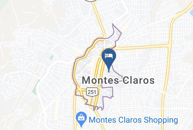 Montes Claros - Dimas Lessa Hotel Maps