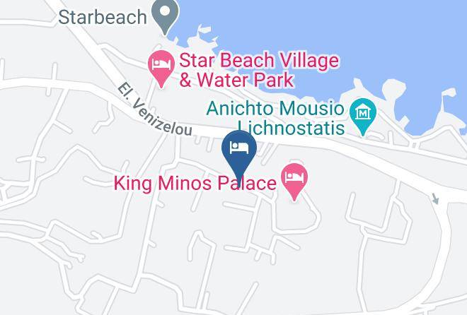 Iraklion - Dimitra Hotel Maps