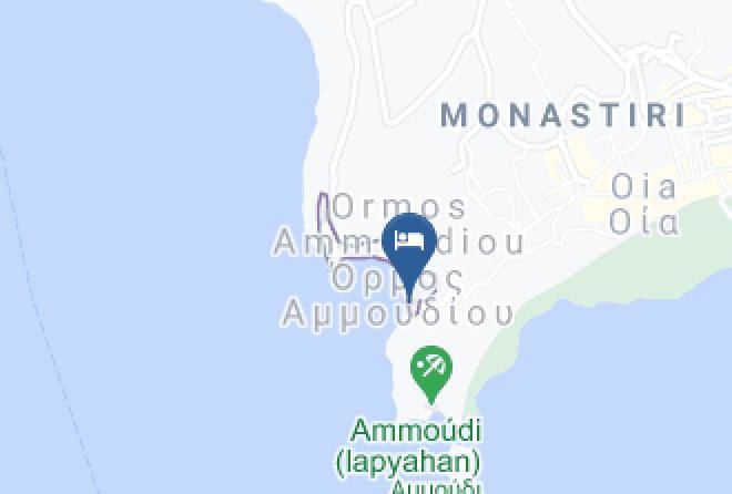 Thira - Dimitris Ammoudi Taverna Maps