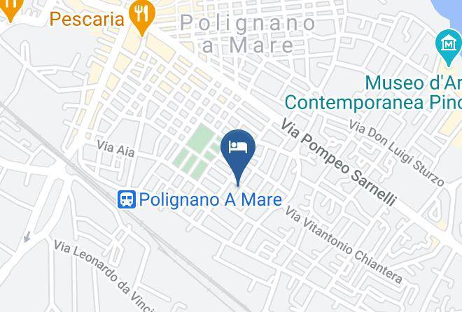 Bari - Dimora Acquamarina Maps