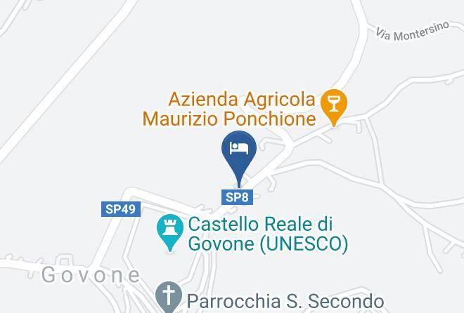 Cuneo - Dimora Carolina Maps