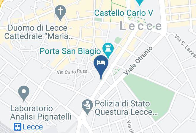 Lecce - Dimora Charleston Spa Lecce Maps