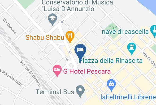 Pescara - Dimora Chloe Maps