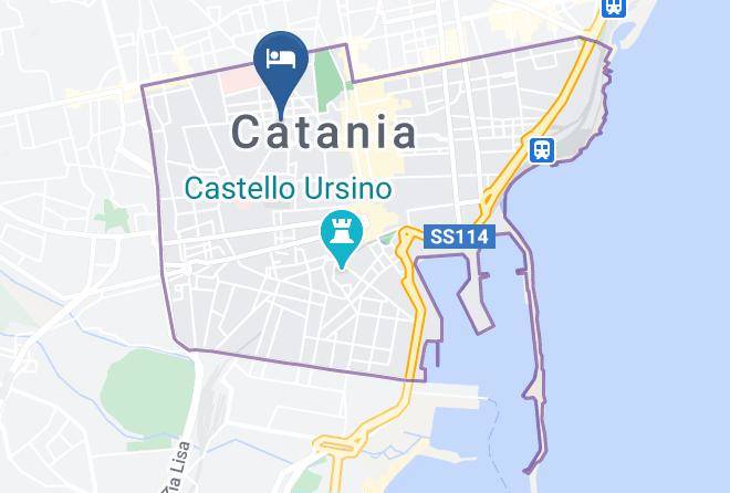 Catania - Dimora Corallo Maps