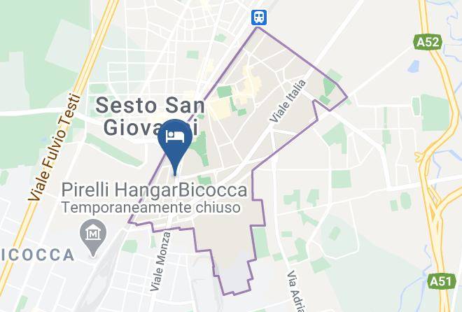 Milan - Dimora Dell'arte Maps
