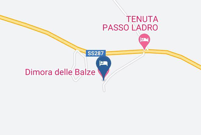 Dimora Delle Balze Map