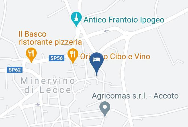 Lecce - Dimora Duchessina Maps