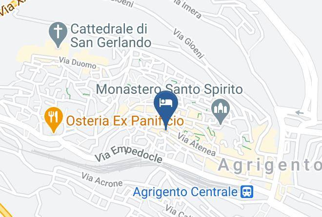 Agrigento - Dimora Fodera Maps