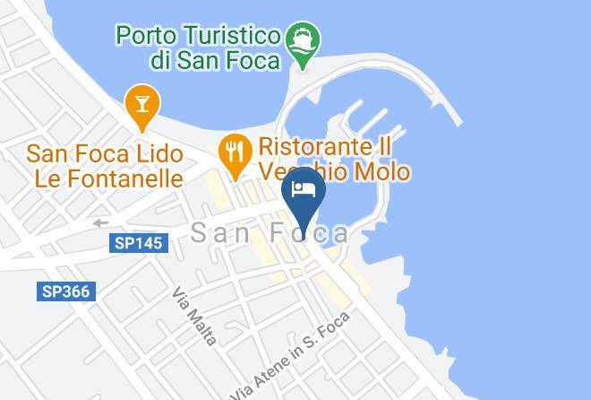 Lecce - Dimora Il Cereus Maps