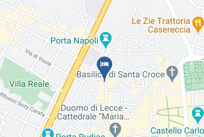 Lecce - Dimora Li Tre Patruni Maps