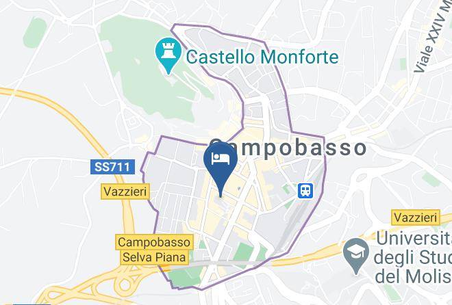 Campobasso - Dimora Monforte B&b Maps