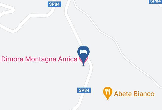 Dimora Montagna Amica Map