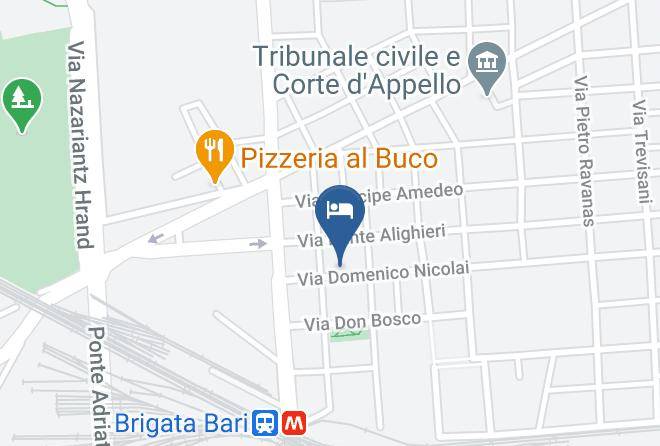 Bari - Dimora Nicolai Maps