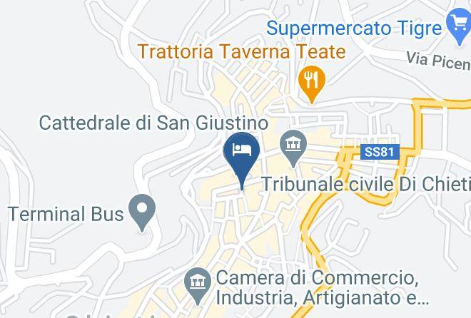 Chieti - Dimora Rugiada Maps