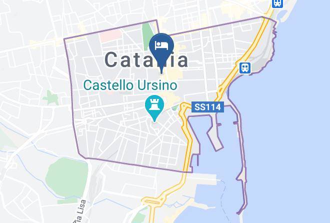 Catania - Dimora San Camillo Maps