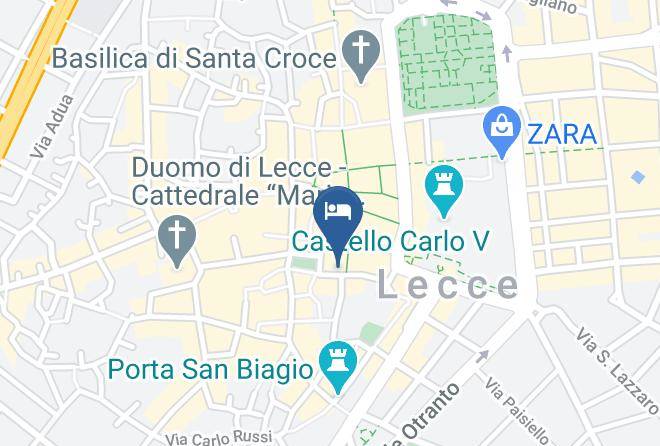 Lecce - Dimora San Giuseppe Maps