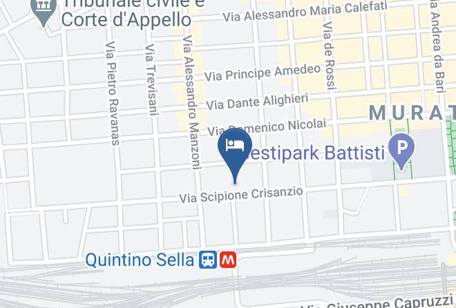 Dimora Scipione Crisanzio Map