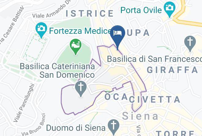 Siena - Dimora Storica Palazzo Barabesi Maps