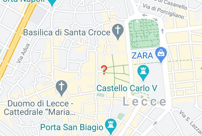 Lecce - Dimora Vico Storella Maps