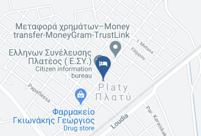 Imathia - Dina Hotel Maps