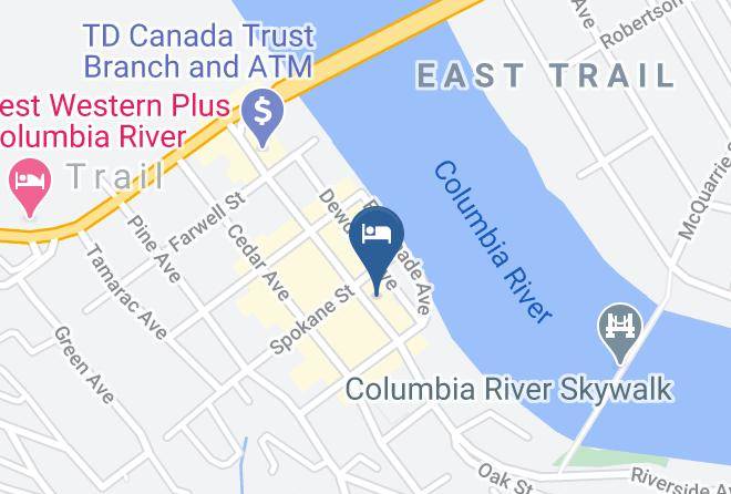 Kootenay Boundary - Dina's Boutique Hotel Maps