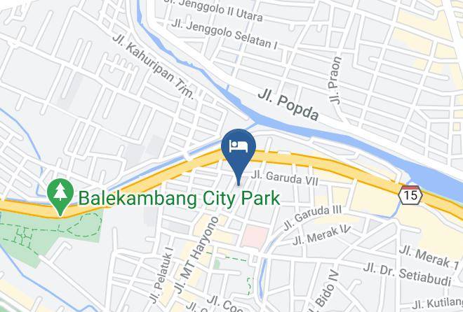 Surakarta - Airy Terminal Tirtonadi Mt Haryono 80 Solo Maps
