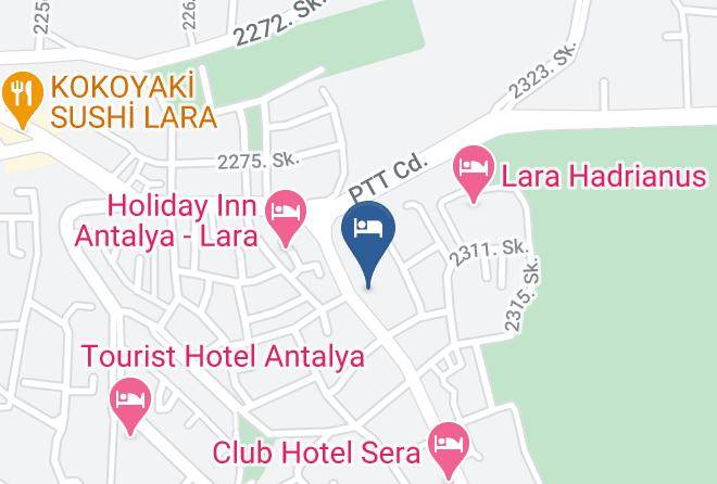 Muratpasa - Lara Dinc Hotel Maps